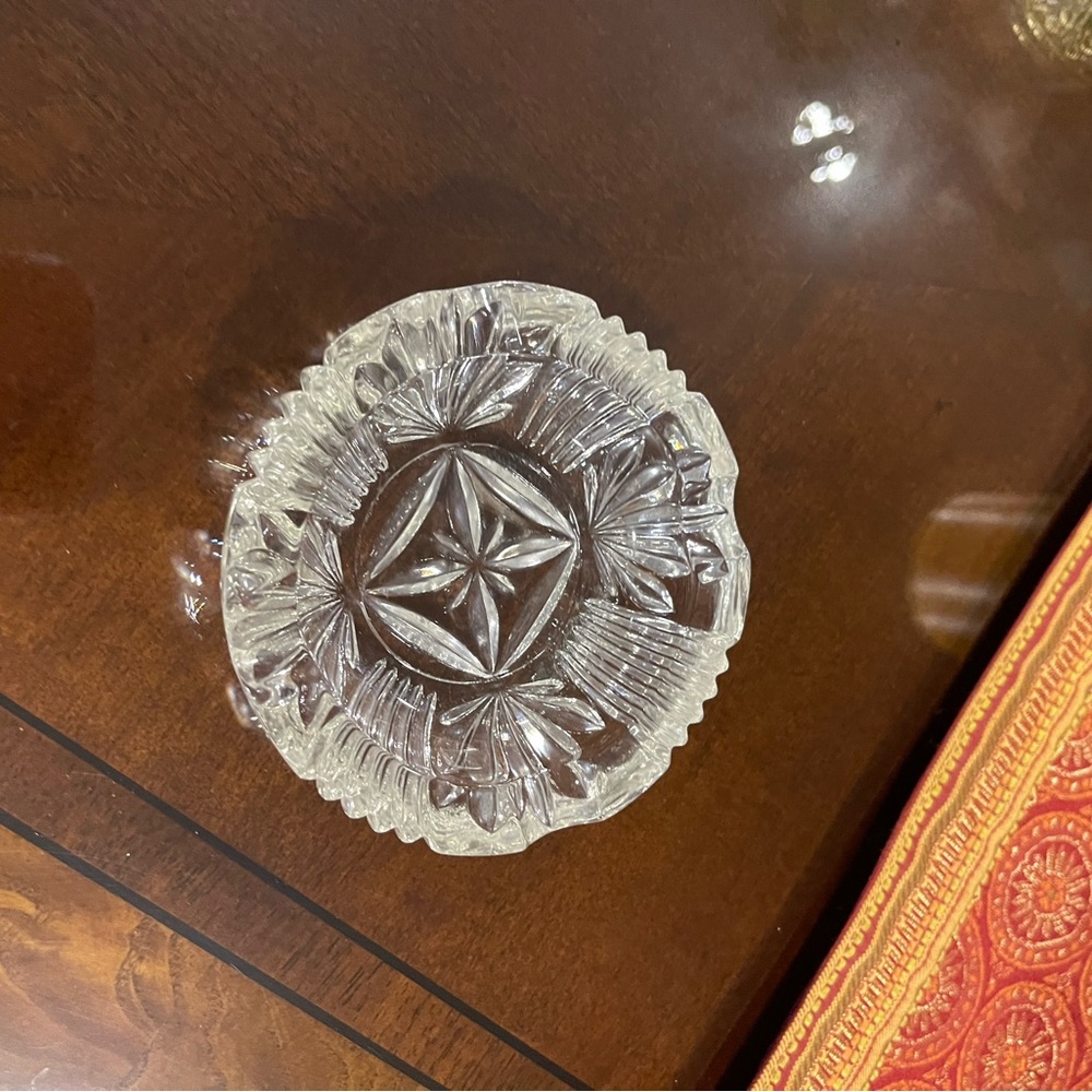 Vintage Crystal ash tray